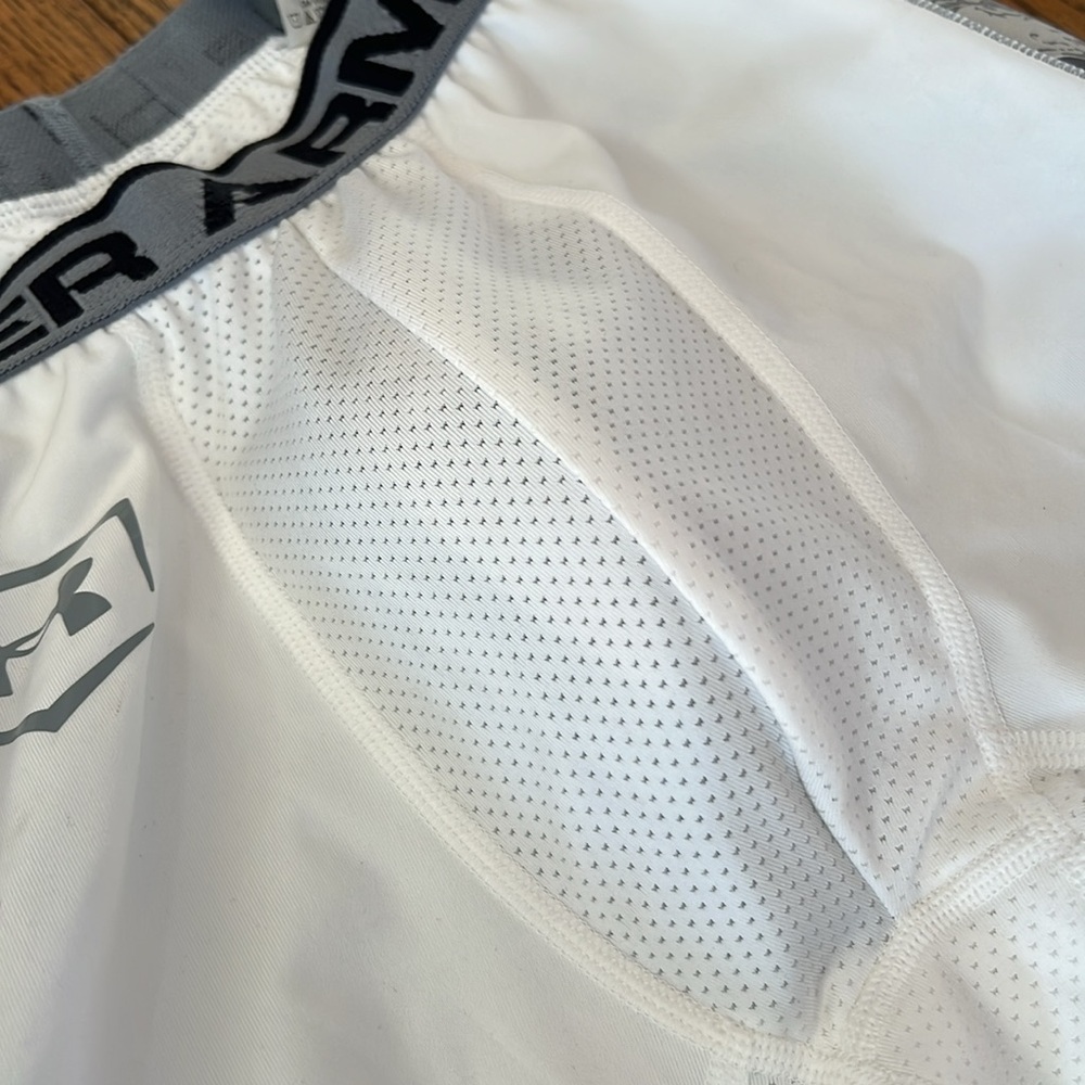 New Under Armour Men's UA Heatgear Gameday Slider Short with Cup 1251896 Medium - Picture 3 of 12